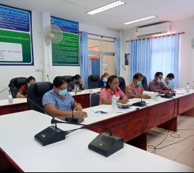 การประชุมของคณะกรรมการติดตามแผนพัฒนาท้องถิ่น (พ.ศ.2561-2565) เพื่อกำหนดแนวทางติดตามแผนฯ ปี พ.ศ.2565