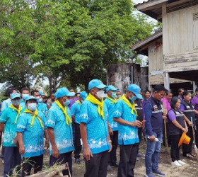 กิจกรรมจิตอาสาพัฒนาวัดในช่วงเทศกาลเข้าพรรษา