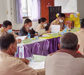 ประชุมสภาองค์การบริหารส่วนตำบลหนองพอก สมัยสามัญ สมัยที่ 4 ครั้งที่ 1/2565