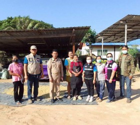 ลงพื้นที่ตรวจสอบข้อเท็จจริงและแก้ไขปัญหาเรื่องร้องเรียนร้องทุกข์ ได้กลิ่นเหม็นจากการเลี้ยงสุกร