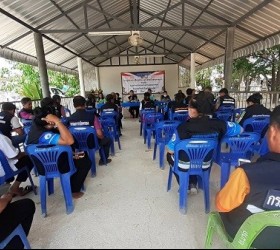 ประชุมร่วมกับชมรมกำนัน/ผู้ใหญ่บ้าน 9 หมู่บ้าน ประจำเดือน พฤษภาคม 2566