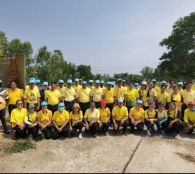 กิจกรรมจิตอาสาพัฒนาสถานที่สาธารณะและถนน  ณ บ้านมะเหลื่อม หมู่ที่2 ต.หนองพอก อ.ธวัชบุรี จ.ร้อยเอ็ด 