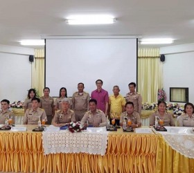 พิธีลงนามบันทึกความเข้าใจข้อตกลงความร่วมมือการพัฒนาการเรียนการสอนระดับปฐมวัย(ศูนย์พัฒนาเด็กเล็ก)