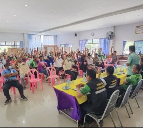 รงการอบรมให้ความรู้เพิ่มศักยภาพในการจัดทำแผนพัฒนาท้องถิ่นตำบลหนองพอก ประจำปีงบประมาณ2566