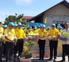 กิจกรรมจิตอาสาพัฒนาสถานที่สาธารณะและถนน  ณ บ้านมะเหลื่อม หมู่ที่2 ต.หนองพอก อ.ธวัชบุรี จ.ร้อยเอ็ด