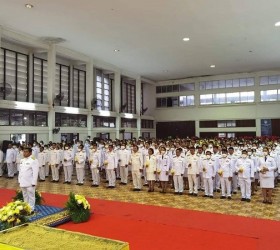ร่วมพิธีถวายเครื่องราชสักการะเนื่องในโอกาสวันเฉลิมพระชนมพรรษา พระบาทสมเด็จพระปรเมนทรรามาธิบดีศรีสินทรมหาวชิราลงกรณ พระวชิรเกล้าเจ้าอยู่หัว 