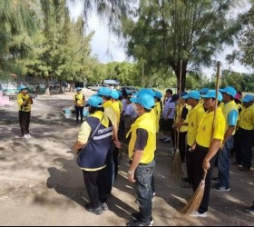  ร่วมกิจกรรมโครงการวัด ประชา รัฐ สร้างสุข จิตอาสาพัฒนาโรงเรียนบ้านไก่ป่า