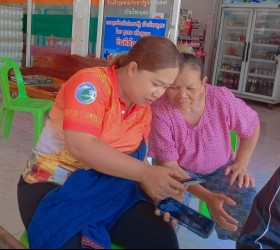 ลงพื้นที่ประเมินคุณธรรมและความโปร่งใสอบต.หนองพอก 2567