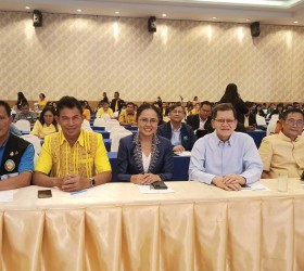 ประชุมปรึกษาหารือเพื่อรับฟังความคิดเห็นการจัดทำแผนพัฒนาจังหวัดร้อยเอ็ด พ.ศ. 2566 - 2570 ฉบับทบทวน ประจำปีงบประมาณ 2569