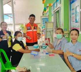 โครงการตรวจคัดกรองค้นหาความเสี่ยงสุขภาพจากภัยสารเคมีกำจัดศัตรูพืชของเกษตรกร