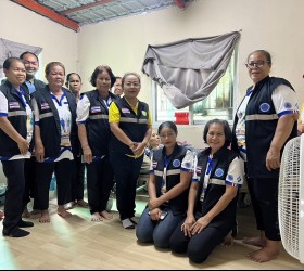 ลงพื้นที่ตรวจสุขภาพและประเมิน (Barthel ADL index) ความสามารถในการดำเนินชีวิตประจำวันของผู้ที่มีภาวะพึ่งพิงในพื้นที่ตำบลหนองพอก หมู่ที่ 8 บ้านไชยอุดม