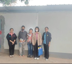  ลงพื้นที่ช่วยเหลือผู้ประสบปัญหาทางสังคม หมู่ 2 