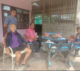 ลงพื้นที่สำรวจความต้องการรับอุปกรณ์ชาวยคนพิการ บ้านไก่ป่า หมู่มี่ 6