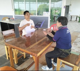 ลงพื้นที่วัดขนาดร้านผู้ประกอบการรายใหม่ เพื่อประเมิณคำนวนการจัดเก็บภาษีปี 2568