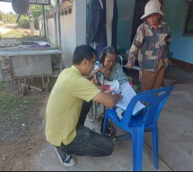 ลงพื้นที่สำรวจความต้องการรับอุปกรณ์ชาวยคนพิการ หมู่1 หมู่3 หมู่8 และหมู่9