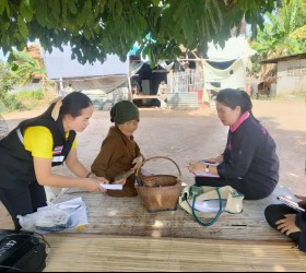 ลงพื้นที่ร่วมกับ เจ้าหน้าที่ศูนย์คุ้มครองคนไร้ที่พึ่งจังหวัดร้อยเอ็ด เยี่ยมเคสครอบครัวกลุ่มเปราะบาง