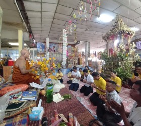 ประเพณีบุญผะเหวด ณ บ้านดอนชัย  บ้านไชยอุดม 