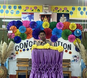 พิธีจบการศึกษา อนุบาล3 ศูนย์พัฒนาเด็กเล็กตำบลหนองพอก