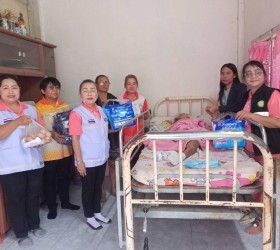 ลงพื้นที่เยี่ยมผู้ป่วยภาวะพึ่งพิง หมู่ที่ 3 บ้านดอนชัย