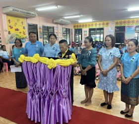 งานวันแม่ ณ ศูนย์เด็กพัฒนาเด็กเล็กตำบลหนองพอก