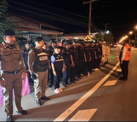 ข้าร่วมจุดตรวจเฝ้าระวังภัย ณ บ้านขัดเค้าหมู่ 1 ตำบลหนองพอก อำเภอธวัชบุรี