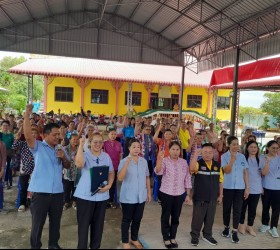 โครงการประชุมเชิงปฎิบัติการการป้องกัน ภาวะสมองเสื่อมของผู้สูงอายุกลุ่มเสี่ยงในชุมชน 